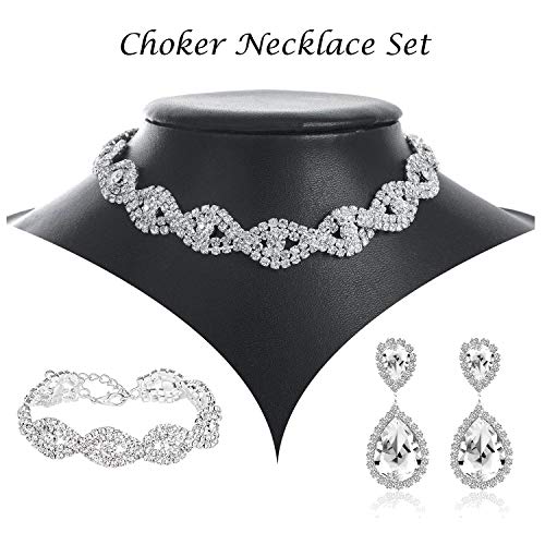 Crystal Rhinestone Jewelry Set (3 Pack) Crystal Rhinestone Jewelry Set (3 Pack)